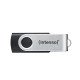 Intenso Clé USB Office Line, 32 Go, USB-A, 3.2 Gen 1x1, noir-argent Intenso Clé USB Office Line, 32 Go, USB-A, 3.2 Gen 1x1, noir-argent