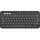 Logitech Pebble Keys 2 K380s clavier RF sans fil + Bluetooth QWERTY US International Graphite