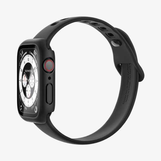 Spigen Thin Fit 360 Étui Noir Polycarbonate (PC)
