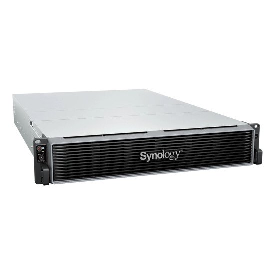Synology RackStation RS3626xs NAS Rack (2 U) Intel® Xeon® D D-1726 8 Go DDR4 0 To DiskStation Manager Noir