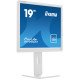 iiyama ProLite B1980D-W5 écran PC 48,3 cm (19") 1280 x 1024 pixels SXGA LCD Blanc