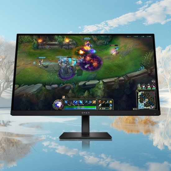 HP OMEN AV4K1E9#ABB écran PC 68,6 cm (27") 1920 x 1080 pixels Full HD LCD Noir