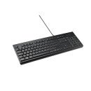 Kensington KB100 EQ clavier maison/bureau USB QWERTY Italien Noir