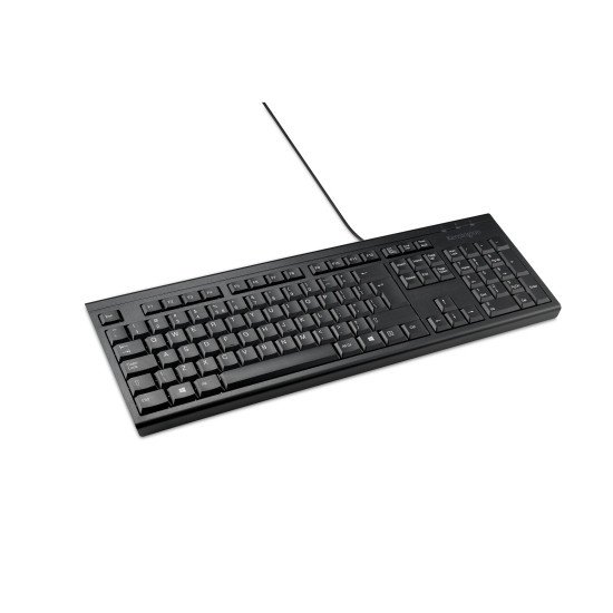 Kensington KB100 EQ clavier maison/bureau USB QWERTY Italien Noir