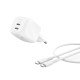 Belkin WCH019kq1MWH-B6 Universel Blanc Secteur Charge rapide Intérieure