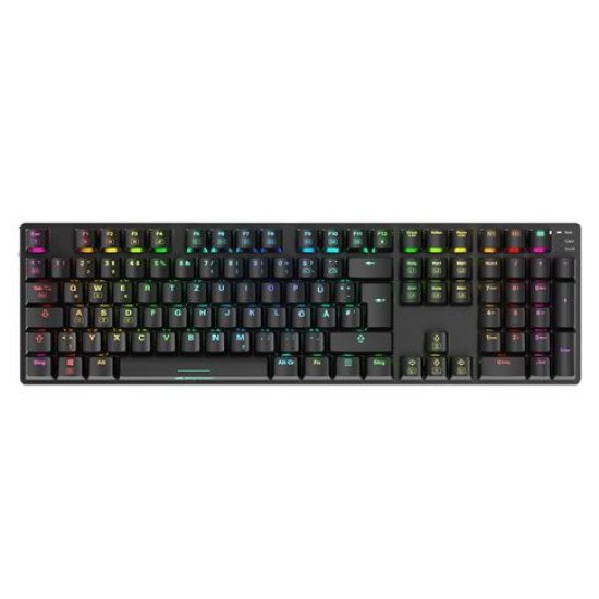 Sharkoon SKILLER SGK36W clavier Gaming RF sans fil QWERTZ