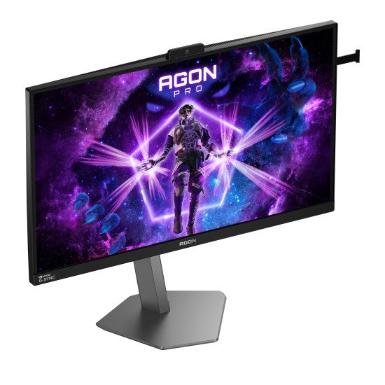 AOC AGON PRO AG276QSG2 écran PC 68,6 cm (27") 2560 x 1440 pixels Quad HD Noir, Gris