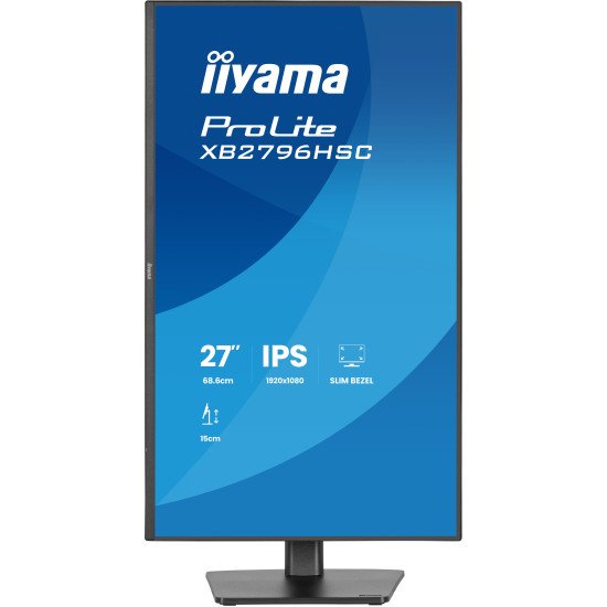 iiyama ProLite XB2796HSC-B1 écran PC 68,6 cm (27") 1920 x 1080 pixels Full HD LED Noir