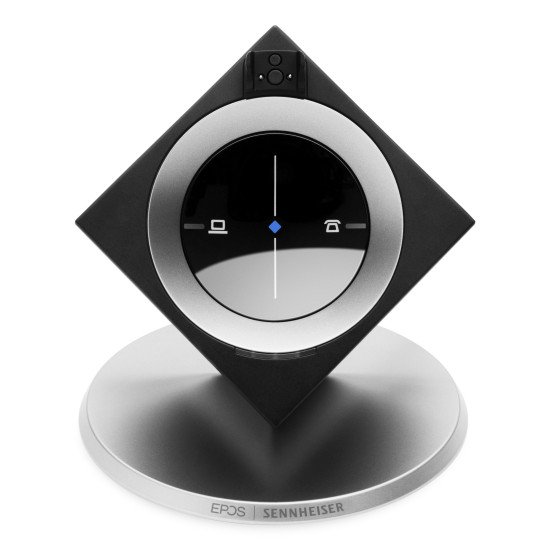 EPOS 1000537+1000751 Casque Sans fil Arceau Bureau/Centre d'appels Socle de chargement Noir, Argent EPOS 1000537+1000751 Casque Sans fil Arceau Bureau/Centre d'appels Socle de chargement Noir, Argent