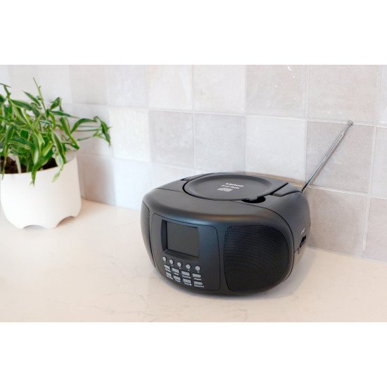 Lenco SCD-6000 Radio portable Numérique Noir Lenco SCD-6000 Radio portable Numérique Noir