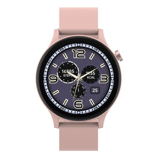 Denver SWC-338RO smartwatche et montre de sport 3,51 cm (1.38") TFT 44.5 mm Numérique 240 x 240 pixels Écran tactile Rose Denver SWC-338RO smartwatche et montre de sport 3,51 cm (1.38") TFT 44.5 mm Numérique 240 x 240 pixels Écran tactile Rose
