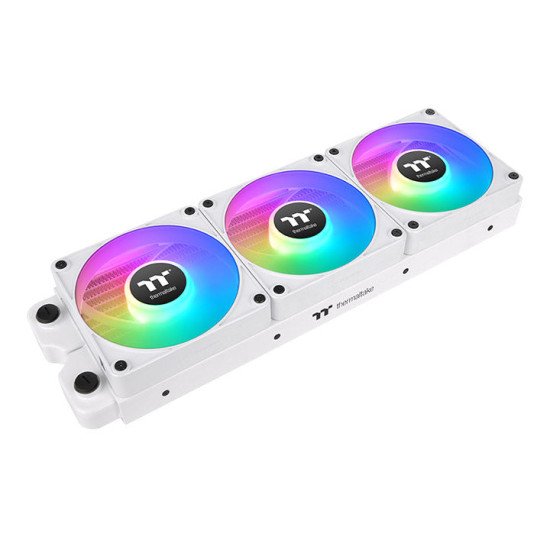 Thermaltake CL-F190-PL12SW-A système de refroidissement d'ordinateur Boitier PC Ventilateur 12 cm Blanc 3 pièce(s) Thermaltake CL-F190-PL12SW-A système de refroidissement d'ordinateur Boitier PC Ventilateur 12 cm Blanc 3 pièce(s)