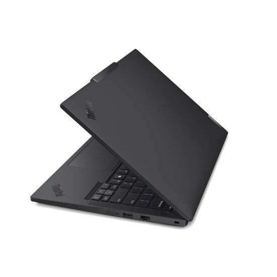 Lenovo ThinkPad T14 Gen 6 (AMD) Copilot+ PC AMD Ryzen AI 7 PRO 350 Ordinateur portable 35,6 cm (14") WUXGA 32 Go DDR5-SDRAM 1 To SSD Wi-Fi 7 (802.11be) Windows 11 Pro Belge Noir