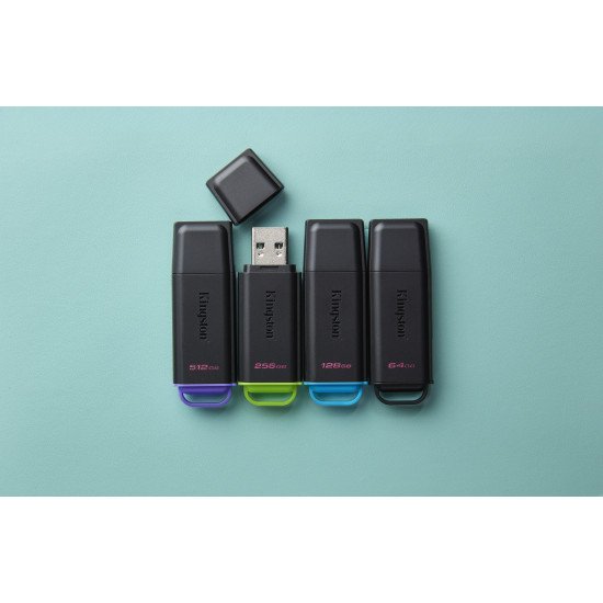 Kingston Technology DataTraveler 64Go Stockage portable USB 3.2 Gen 1 Exodia Noir