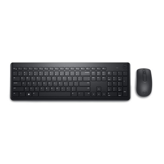 DELL KM3322W clavier Souris incluse Bureau RF sans fil QWERTZ Suisse Noir