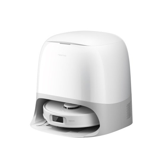 Roborock Qrevo Curv 5A1 Sans sac Noir, Blanc