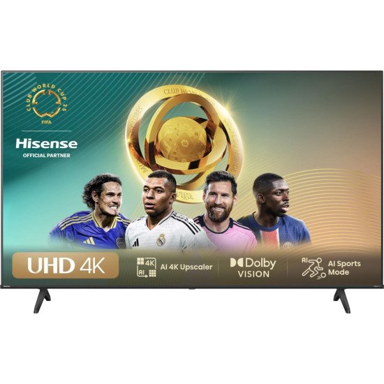 Hisense 75A6N 190,5 cm (75") 4K Ultra HD Smart TV Wifi Noir 350 cd/m²