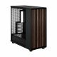 Fractal Design FD-C-NOR1X-02 unité centrale Midi Tower Noir, Charbon de bois