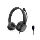 Conceptronic POLONA05B casque Avec fil Arceau Appels/Musique USB Type-A Noir