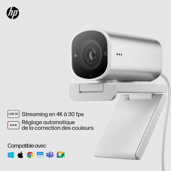 HP Caméra de streaming 4K 960