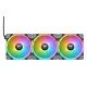 Thermaltake SWAFAN EX14 RGB PC Cooling Fan TT Premium Edition Boitier PC Refroidisseur d'air 14 cm Noir 3 pièce(s)