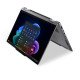Lenovo ThinkPad X1 2-in-1 Gen 11 Aura Edition Copilot+ PC Intel Core Ultra 7 355 Hybride (2-en-1) 35,6 cm (14") Écran tactile WUXGA 32 Go LPDDR5x-SDRAM 1 To SSD Wi-Fi 7 (802.11be) Windows 11 Pro Belge Gris