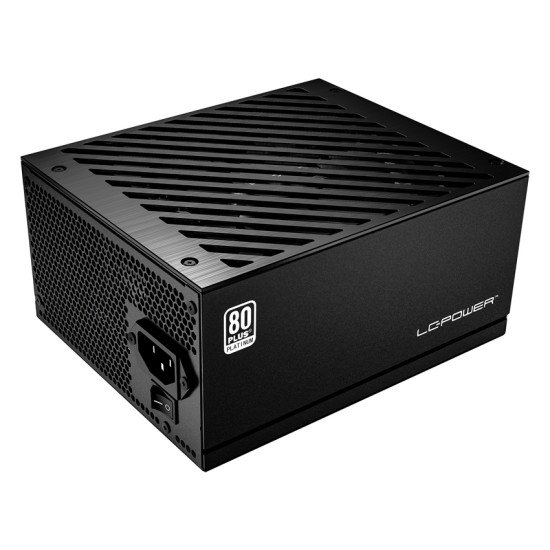 LC-Power Netzteil ATX 3.1 850W/135mm 80+ Platinum Retail, Full Modular unité d'alimentation d'énergie 20+4 pin ATX Noir