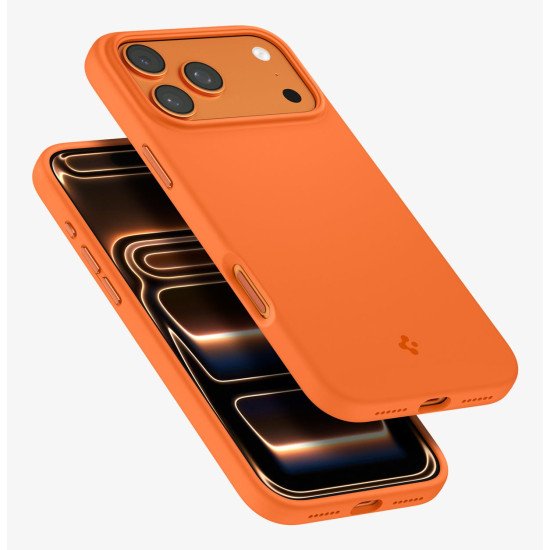 Spigen Silicone Fit (Mag Fit) coque de protection pour téléphones portables 17,5 cm (6.9") Housse Orange
