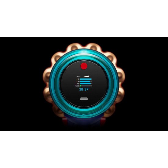Dyson Gen5detect Batterie Sec HEPA Sans sac Bleu, Cuivre