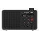 Kenwood CR-M25DAB-B Radio portable Numérique Noir