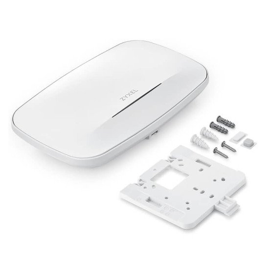Zyxel NWA210AXV2-EU0101F point d'accès réseaux locaux sans fil 2975 Mbit/s Blanc Connexion Ethernet POE