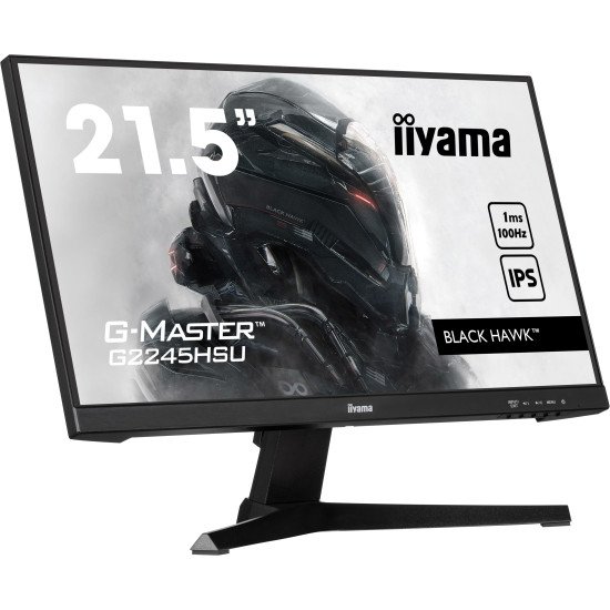 iiyama G-MASTER G2245HSU-B1 écran PC 55,9 cm (22") 1920 x 1080 pixels Full HD LED Noir