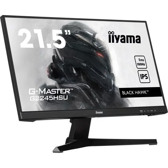 iiyama G-MASTER G2245HSU-B2 LED display 54,6 cm (21.5") 1920 x 1080 pixels Full HD Noir iiyama G-MASTER G2245HSU-B2 LED display 54,6 cm (21.5") 1920 x 1080 pixels Full HD Noir