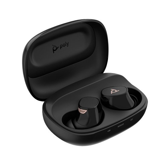 Poly Voyager Free 20 Black Earbuds +Basic Charge Case Poly Voyager Free 20 Black Earbuds +Basic Charge Case