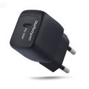 StarTech.com Chargeur Mural USB‑C 30W, Chargeur GaN Portable, Charge Rapide USB Power Delivery, GaN 5V/9V/15/20V PD, Chargeur USB-C, Noir