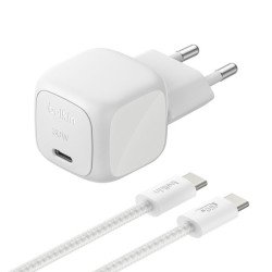 Belkin BoostCharge Ordinateur portable Gris Secteur Charge rapide Intérieure