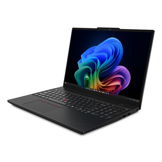 Lenovo ThinkPad T16 Gen 5 (Intel) Copilot+ PC Intel Core Ultra 7 355 Ordinateur portable 40,6 cm (16") WUXGA 16 Go LPDDR5x-SDRAM 512 Go SSD Wi-Fi 7 (802.11be) Windows 11 Pro Noir Anglais