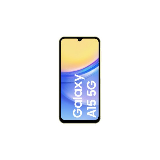 Samsung Galaxy SM-A156B 16,5 cm (6.5") Double SIM hybride Android 14 5G USB Type-C 4 Go 128 Go 5000 mAh Jaune