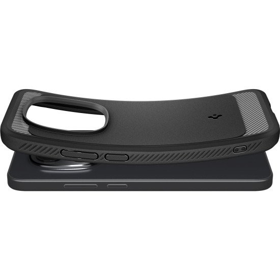 Spigen Rugged Armor coque de protection pour téléphones portables 17,4 cm (6.83") Housse Noir