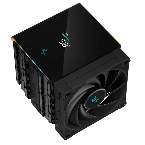 DeepCool AK620 DIGITAL Processeur Refroidisseur d'air 12 cm Noir 1 pièce(s) DeepCool AK620 DIGITAL Processeur Refroidisseur d'air 12 cm Noir 1 pièce(s)