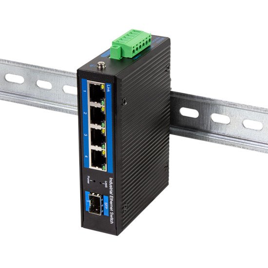 LogiLink NS204 commutateur réseau Non-géré Gigabit Ethernet (10/100/1000) Noir