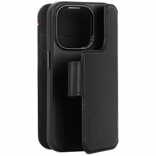 Decoded D24IPO15PDW5BK coque de protection pour téléphones portables 15,5 cm (6.1") Étui avec portefeuille Noir Decoded D24IPO15PDW5BK coque de protection pour téléphones portables 15,5 cm (6.1") Étui avec portefeuille Noir