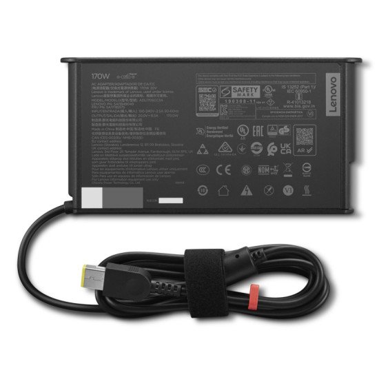 Lenovo 4X21U26039 adaptateur de puissance & onduleur Extérieure 170 W Noir