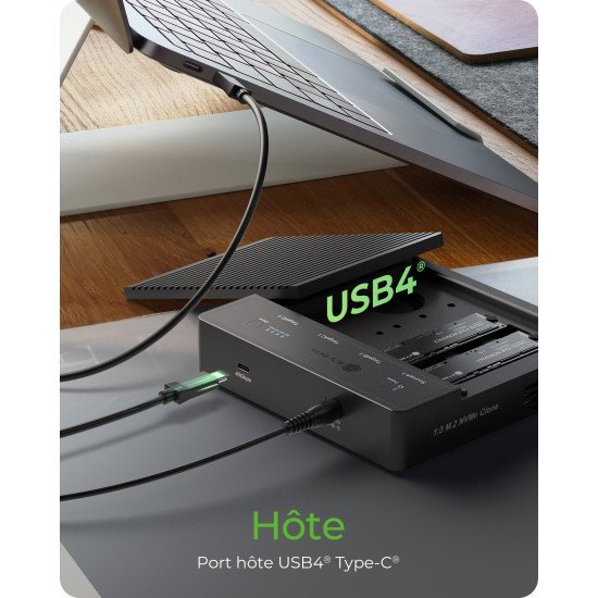 ICY BOX IB-4013MCL-C4 Noir