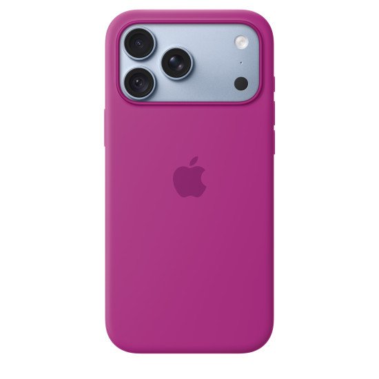 Apple Coque en silicone avec MagSafe pour iPhone 18 Pro Max - Magenta
