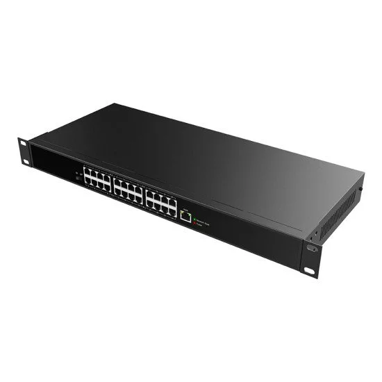 Fanvil PN24 commutateur réseau Non-géré Fast Ethernet (10/100) Noir Fanvil PN24 commutateur réseau Non-géré Fast Ethernet (10/100) Noir