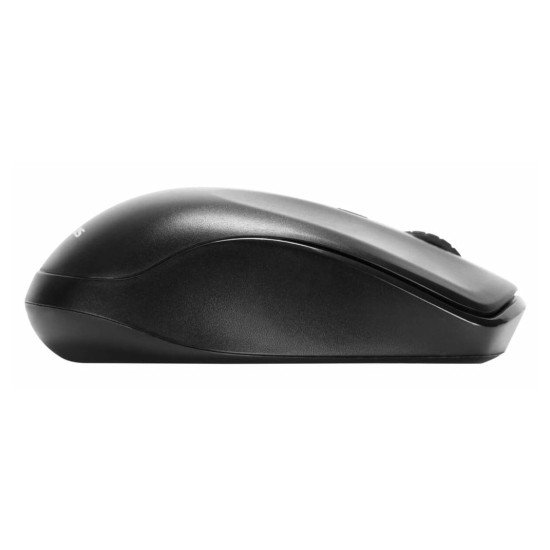 Targus AKM610FR clavier Souris incluse Universel RF sans fil AZERTY Français Noir