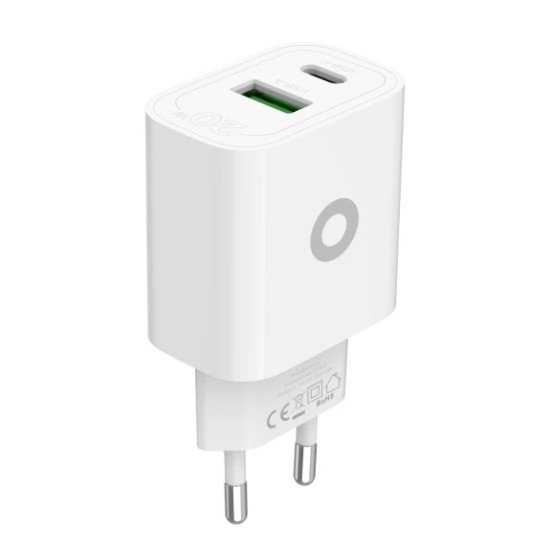 Mobile Origin MO12 Universel Blanc Secteur Charge rapide Intérieure