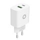 Mobile Origin MO12 Universel Blanc Secteur Charge rapide Intérieure