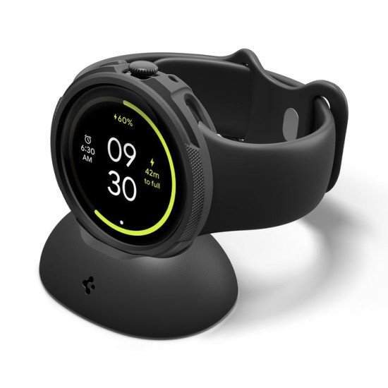 Spigen Liquid Air Étui Noir Polyuréthane thermoplastique (TPU)